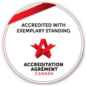 Accredited with Exemplary Standing - Accreditation Canada